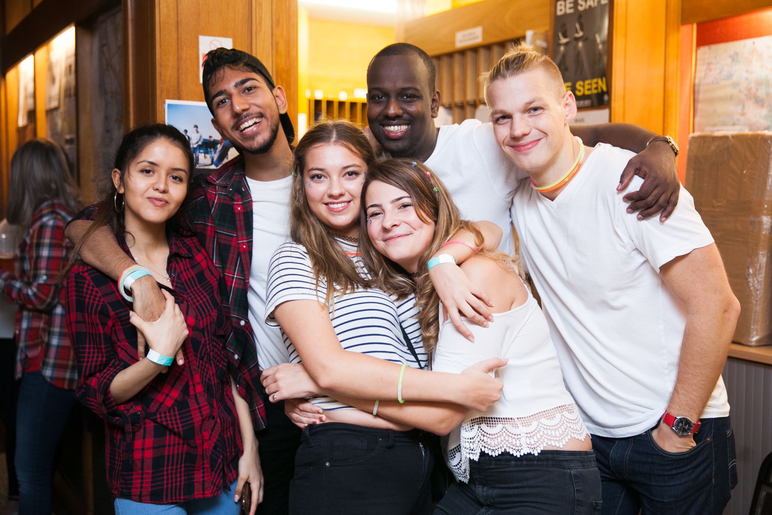 Students at Wolfson College